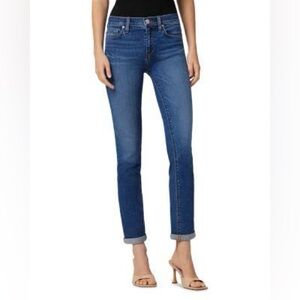 Hudson Nico Mid Rise Straight Leg Jeans Size 25